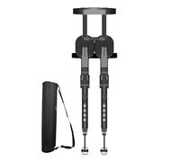 Generico Sedile indossabile - | Sedia ergonomica indossabile da 150 catties | Tutore per gambe invisibile pieghevole portatile 3 marce regolabile leggero Barbieri Falegnami Supporto per il lavoro i