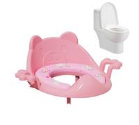 Generico Sedile per per Bambini - Anello per Portatile per Bambinii, Cuscino per Morbido Antiscivolo Impermeabile con Maniglie, Comodo Sedile per per Bambini per Bagno di Casa di Ragazzi E Ragazze,