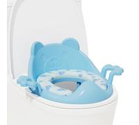 Generico Sedile per Vasino | Cuscino Morbido Impermeabile Antiscivolo con Maniglie,Cuscino Sedile Water | per Bambine Bambini Viaggio Camper RV Casa Bagno Interno Esterno