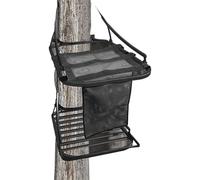 Generico Sedile sostitutivo per Supporto per Albero Sedile in Rete Portatile 162x30 cm | Borsa portaoggetti Grande | Facile da installare e Comodo per la Caccia all'aperto, Il Campeggio o