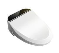 Generico Sedile WC Intelligente Bidet Bidet Elettrico Copertura Calore sedersi Luce a LED Integrata Sedia for Bambini(White Short Size)
