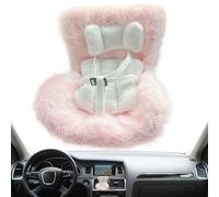 Generico Seggiolino auto per bambole, simpatico ornamento per auto per bambola da 17 cm, morbidi giocattoli alla ornamento decorativo per bambini Donne Ragazze