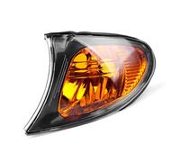 Generico Segnale Retrovisore Per serie 3 E46 2002 2003 2004 2005 Indicatore di direzione anteriore giallo Luci d'angolo Accessori