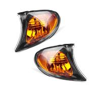 Generico Segnale Retrovisore Per serie 3 E46 2002 2003 2004 2005 Indicatore di direzione anteriore giallo Luci d'angolo Accessori