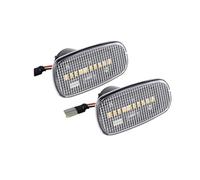 Generico Segnale Svolta 2 pezzi 8173043010 per RAV4 Altezza per Lexus IS300 Indicatori di direzione laterali Indicatore Laterale(Clear Dynamic)