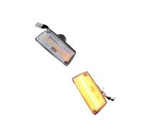 Generico Segnale Svolta 2 pz Indicatore Laterale Dinamico LED Ripetitore di Direzione Luce Per Chevy Per Aveo Per T300 Per Cruze Per Orlando Luci Led(Clear Dynamic)