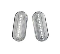 Generico Segnale Svolta 2PCS Lampada lampeggiante LED Indicatori direzione Luce posizione laterale Per VW Per Bora Per Golf Per Lupo Per Passat Per Polo Per Sharan Luci Led(Dynamic Crystal)