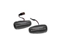 Generico Segnale Svolta Auto Dinamica LED Indicatori direzione Indicatore Laterale Luce Lampeggiante Sequenziale Per Cadillac STS XLR XLR-V Luci Led(Crystal White)