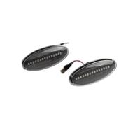 Generico Segnale Svolta Dinamica LED Indicatore Laterale Lampada Della Luce Segnale Per Nissan Per Sunny NX Coupe 100NX B13 T-bar 1990-1994 indicatore coda Luci Led(Clear)