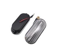 Generico Segnale Svolta Luci posizione laterali LED dinamiche 2 pezzi che scorrono indicatori direzione per Skoda per Octavia 1U 1996-2010 ambra Frecce Laterali(Crystal White)