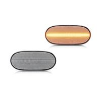 Generico Segnale Svolta Per VW Per Crafter 2E 2F 2006-2016 LED Lampada ingombro Canbus Luce posizione Indicatori laterali direzione Luci Led(A Clear Lens)