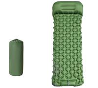 Generico Self Inflating Sleeping Pad, Sleeping Pad for Camping, Waterproof Inflatable, Anti-Slip Portable Foldable Mattress, Inflatable with Built-in Pillow, Ideal for Backpacking, Hiking (Style-E)