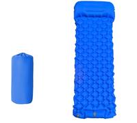 Generico Self Inflating Sleeping Pad, Sleeping Pad for Camping, Waterproof Inflatable, Anti-Slip Portable Foldable Mattress, Inflatable with Built-in Pillow, Ideal for Backpacking, Hiking (Style-G)
