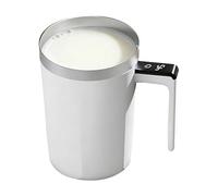 Generico Self Stirring Mug With Lid - Rechargeable Mixing Drinkware | 400ML Temp Display Automatic Magnetic Stirring Cup For Gym Fitness Travel Kitchen Home Cafe Tea Water Powder Milk