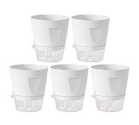 Generico Self Watering - 5 Pieces Grow Box | Nursery With Water Level Indicator For Indoor Living Room And Balcony, Plant For Home, Durable Apartment Gardening And Hassle-Free Care