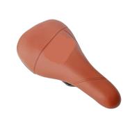 Generico Sella Bici Ampia Imbottita con Doppio Binario 240 x 130mm | TP2003, cuscino in spugna ad alta elasticità, pelle PU con imbottitura EVA, nero o marrone