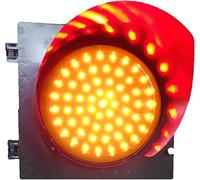 Generico Semaforo a LED - Lampada di Segnalazione Rossa, Gialla e Verde, Luce da Parete da 200 mm per Bar, caffè, Club, Negozi, Avvertimento e Decorazione, alloggiamento in PC Resistente, 110 V