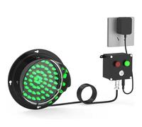 Generico Semaforo a LED, Rosso/Verde a Due Colori, Luce di Avvertimento Industriale, Impermeabile IP67, Plug & Play, per Cantieri, Magazzini,200mm/8in