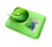 Generico Sensory Toys for Preschool Kids,Fine Motor Skill Bell Scooping Set - Practical Life Sensory Toy - for Home Travel Kindergarten Homeschool Birthday Kids Boys Girls