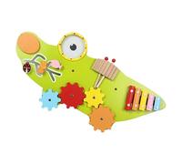 Generico Sensory Wall Board - Educational Activity Panel | 60x40cm Learning Toy with Hands On Interaction, Wooden Material Board with Cognitive Training for Classroom, Nursery Room, Preschool Area