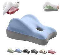 Generico Sensuara Pillow for Couples, The Sensuara Pillow-Perfectly Designed for Couples, Fast Rebound with Intimacy Support, with All Postures, Enhanced Comfort, Recovers After Impact (Blue)