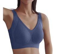 Generico Senza Cuciture Reggiseno Donna Seno Grande Riduttore Push-up Senza Ferretti Taglia Grande Reggiseno Aggiustamento Supporto Laterale Anti-Caduta, Comodo Copertura Completa