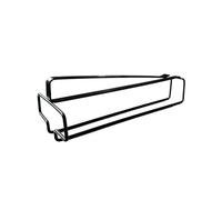 Generico Senza Metallo di Perforazione Vetrina Portale per Vini-Stemware Rack Per Sotto Armadio Organizzazione Cucina/Bar Forniture di Stoccaggio