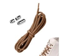 Generico Senza per scarpe - Elastici Speed per Scarpe da Ginnastica,Elastic Speed Laces con di alatura - per calzature Stringhe per scarpe basse, da fitness, sportive