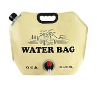 Generico Serbatoio di stoccaggio 'Acqua Portatile - per l'acqua da Campeggio, Grande capacità 42x32 cm, Contenitore Pieghevole in PE Pet PA, Volume di 8 Litri con Design Compatto e Leggero | Portato