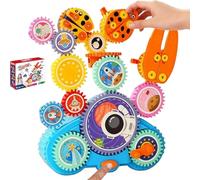 Generico Serifik Creative Learning Building Blocks, Serafil Building Blocks, Various Combinations, Electric & Manual, Stimulate Thinking and Creativity for 3-10 Year Old Boys Girls (Space)