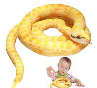Genérico Serpente Boa Constrictor Ultra Morbido 110 cm | per bambini, giocattolo decorativo, animale per avventure emozionanti, idea regalo per feste di H