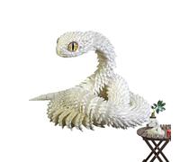 Generico serpenteArticolato Stampato In 3D - modelloArticolato Da Collezione Realistico, modelloCreativo Di Animali Con serpenteArticolato Per Camera Da, Studio, Soggiorno Rafforza Le Tue Abilità Pr