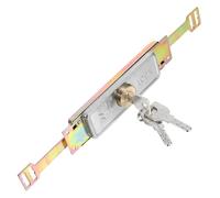 Generico Serratura a Gancio per Porta Avvolgibile Chiave Antifurto Zincata Serratura Automatica ad Anello per Porte Commerciali e Garage Protezione Centrale per Serrande Avvolgibili