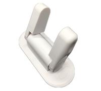 Generico Serratura a leva universale for porta Serratura di sicurezza for bambini for bambini A prova di rotazione Chiusura di sicurezza adesiva for porta professionale Multifunzionale(A)