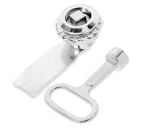 Generico Serratura Tubolare a Camma Quadrata per Armadietto con Chiave Uguale Set Serratura di Sicurezza per Cassetta Postale e Scatola Elettrica Materiale Lega Resistente Installazione