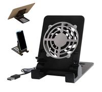 Generico Servitore Tablet - Supporto Per Cellulare Stand | Di Tablet Regolabile Con Ventola Per Il Tavolo | Table t Portatile Stand Per Camere Da Letto, Biblioteche, Soggiorno E Caffè