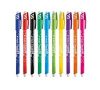 Generico Set 10 Penne Cancellabili Colori Assortiti Tratto Cancellik