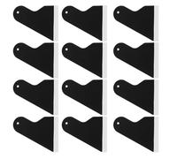 Generico Set 12 Pezzi Raschietti per Pellicole in Vinile Impugnatura Confortevole e Rivestimento per Applicazioni su Schermi Telefonici e Pellicole Adesive