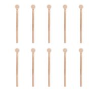 Generico Set 25 Pezzi Mini Martello in Legno Solido per Torta e Granchio, Martello Robusto e Multiuso, Utensile per Cucina e Dolci