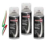 Generico Set 3 Bombolette Smalto Trattamento per Superfici, Fondo Stucco Bianco, Protegge dalla Ruggine le Superfici di Metallo, Bomboletta Spray in Banda Stagnata Riciclabile 400 ml MADE IN ITALY