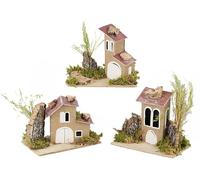 Generico Set 3 Casette in lontananza cm 14x9x15 h