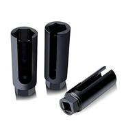 Generico SET 3 CHIAVI A BUSSOLA DA 1/2 PROFILO ESAGONALE 17-19 - 22 mm PER SMONTAGGIO SONDA LAMBDA