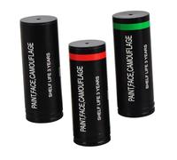 Generico Set 3 Pezzi Olio Mimetico per Viso da Esterno Stick Pittura Mimetica Militare Compatto e Sicuro Trucco Camuffamento per attività Outdoor e Trucco per