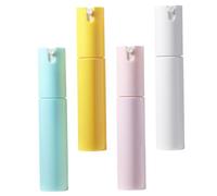 Generico Set 4 Flaconi Spray da Viaggio 30Ml in Plastica Resistente Tappo Bottiglie Vuote per Lozione Colorate per Trasporto Pratico e Uso Quotidiano