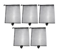 Generico Set 5 Borse con Coulisse a Rete da Viaggio, Sacchetti Portaoggetti e Porta Abiti Pieghevoli, Organizer Portatile per Valigie e Uso Domestico, Risparmio Spazio e Sicurezza Oggetti