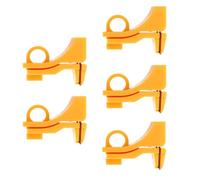 Generico Set 5 Pezzi Blocchi Sicurezza per Interruttori Automatici Piccoli, Dispositivo di Bloccaggio Meccanico per Manutenzione Sicura, Fibbie di Sicurezza per Uso Industriale e Domestico