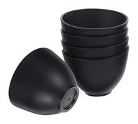Generico Set 5 Pezzi Ciotole in Silicone per Maschera Viso Fai da Te, Ciotole per Miscelazione Prodotti Spa, Resistente e Portatile per Preparazione Maschere e Oli Chioma
