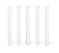 Generico Set 5 Pezzi Tubo in Vetro Borosilicato per Allevamento Formiche Produzione di Precisione e Alta Affidabilità, per Esperimenti e Paesaggistica delle Formiche