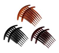 Generico Set 6 Pz Pettine Laterale in Plastica 7 Denti per Chioma Mossi e Crespi, Accessori per Acconciature Femminili, per Vacanze e Altre Occasioni