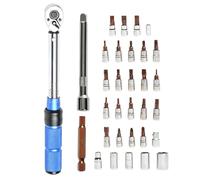 Generico Set Bici Torque Wrench,1/4" Regolabile | Bicycle Torque Wrench con Bit | per Prevenire e Controlli Sicurezza per Ciclisti Strada e Mountain Bike